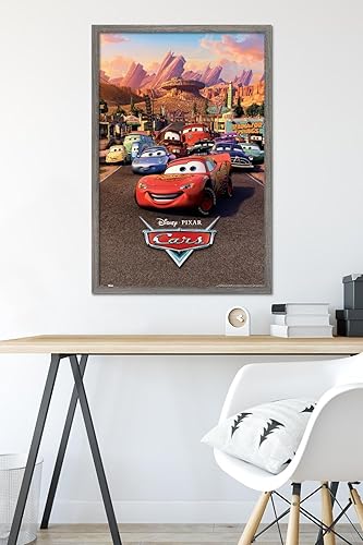 Vista 21 de Trends International Disney Pixar Cars - Póster de pared de una hoja, 14.725 x 22.375 pulgadas, versión premium sin marco