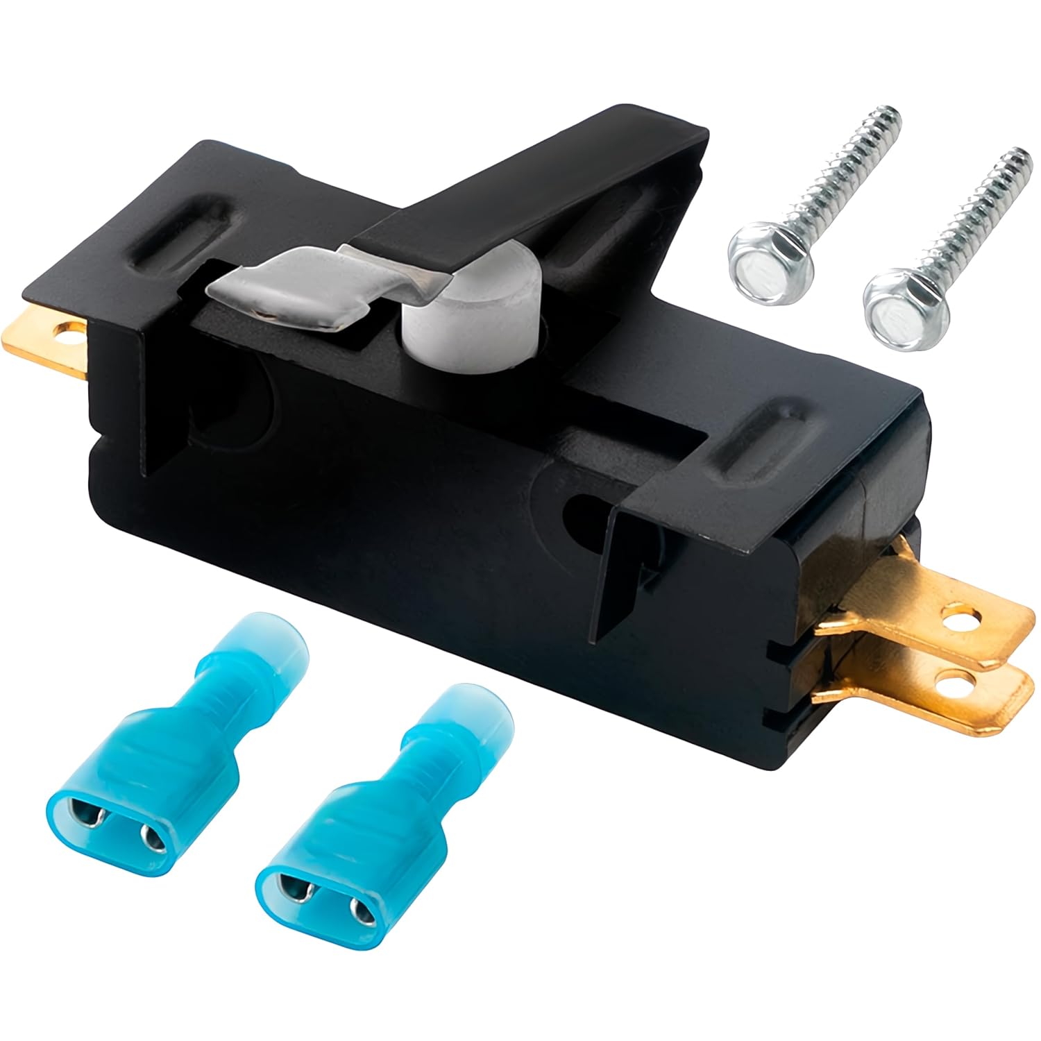 PartsBroz W10820036 279347 Dryer Door Switch for Kenmore Whirlpool Maytag Roper Dryer - Replaces AP5985146 PS11723153 W10820036VP 202770 26000279347 LA110 DE308 LE7800XSW3 110.86873100
