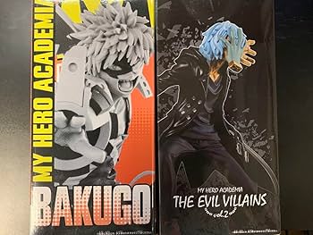 Amazon.co.jp: ヒロアカ フィギュア2個セット 爆豪勝己 死柄木