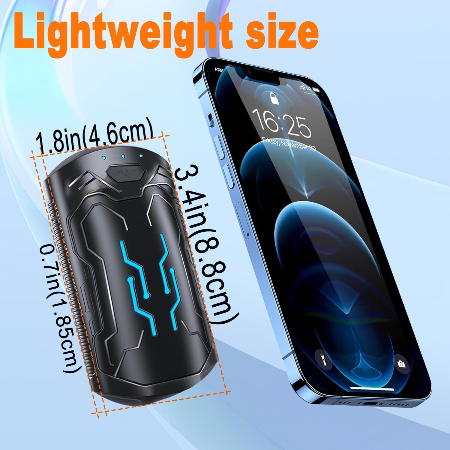 AI Hand Warmers Rechargeable 2 Pack,6000mAh Electric Hand Warmers,AI Smart Chips 20Hrs Long Safe Heat Pocket Size Heater Great Warm,Gifts for Christmas, Golf, Hunting, Camping Accessories - Image 4