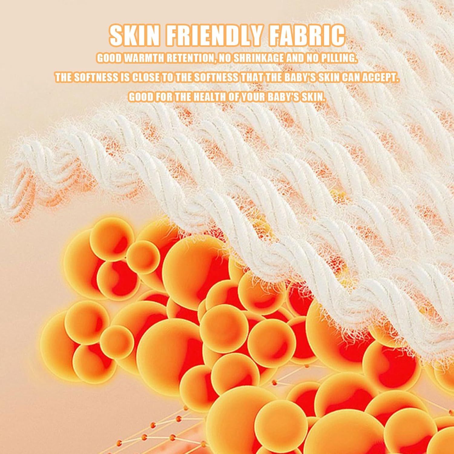 Toddler Winter Hat and Mittens Set, Knit Warm Baby Winter Beanie and Gloves for for Infant Boys Girls - Image 6