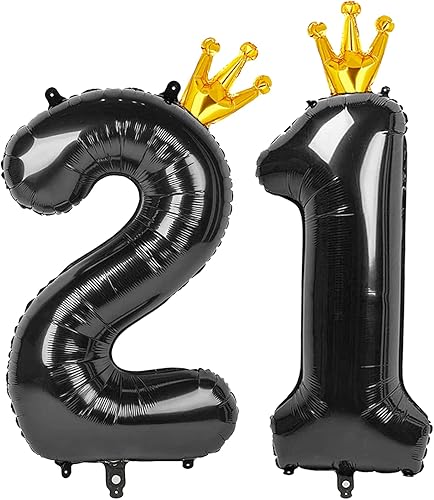 Miniatura 95 de Globo de número 5 de 40 pulgadas, globo de 5º cumpleaños, decoraciones de globos rosas de cinco años, globos de números 5, 15, 50, suministros