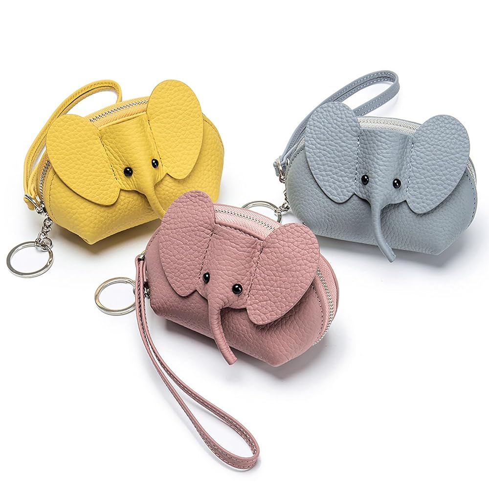 Amazon | ノーブランド品象ポーチプレゼント小銭入れミニ財布