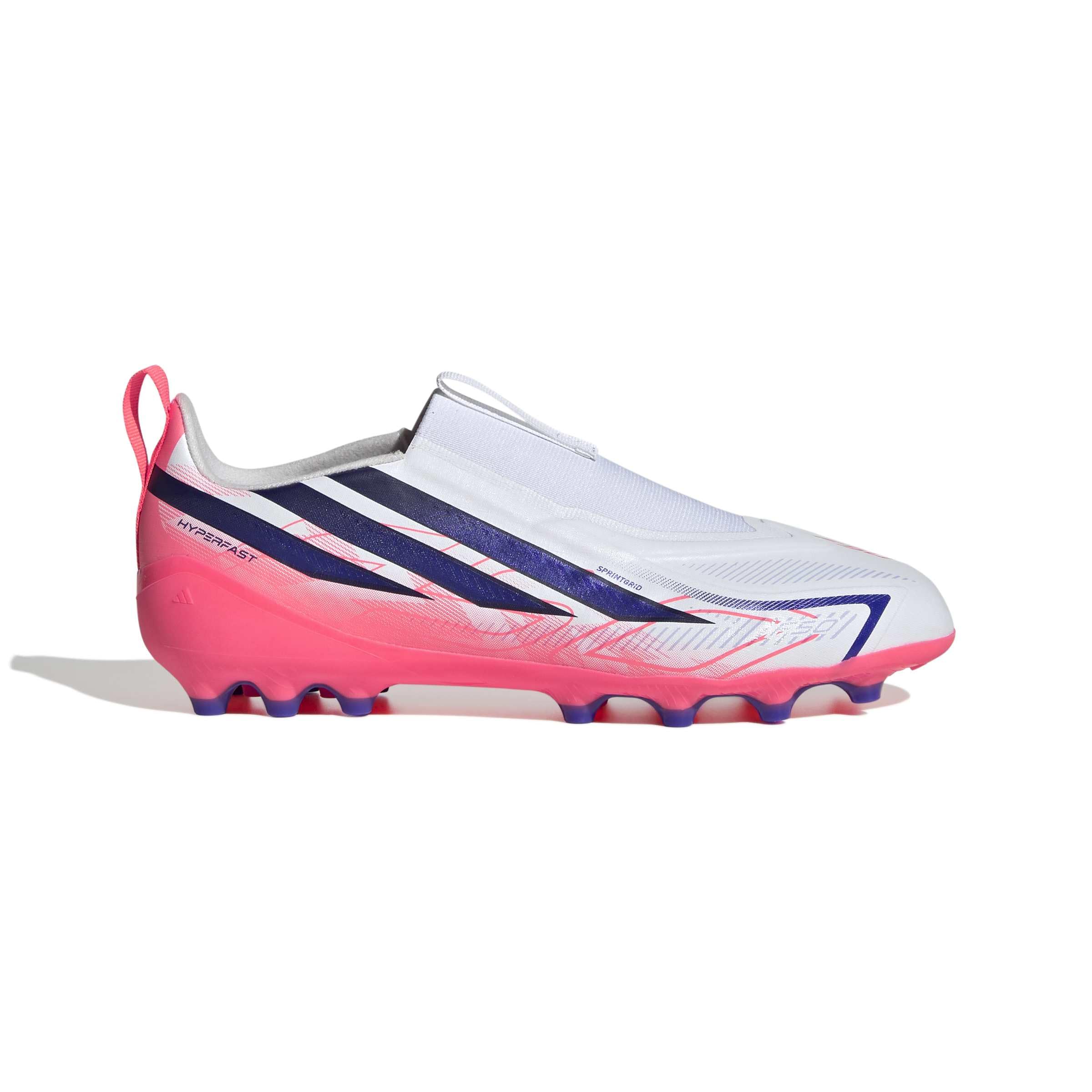 adidas Unisex Kinder F50 Hyperfast League Laceless Artificial Ground Football Boots KidsSCHUHE