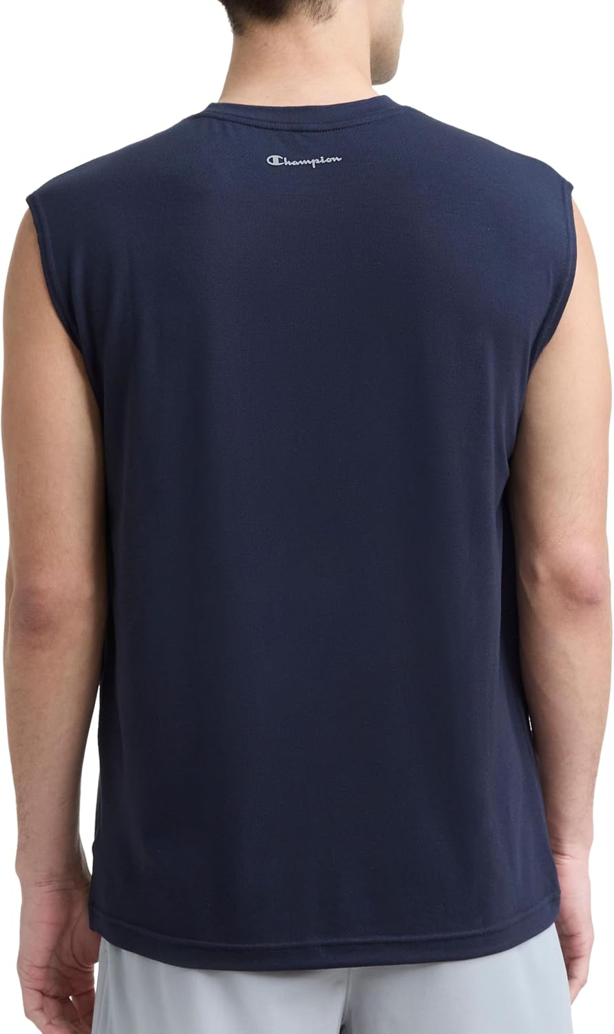 Champion Men's Performance Sport Crewneck Muscle Tee, Standard Fit, Lightweight, Breathable
