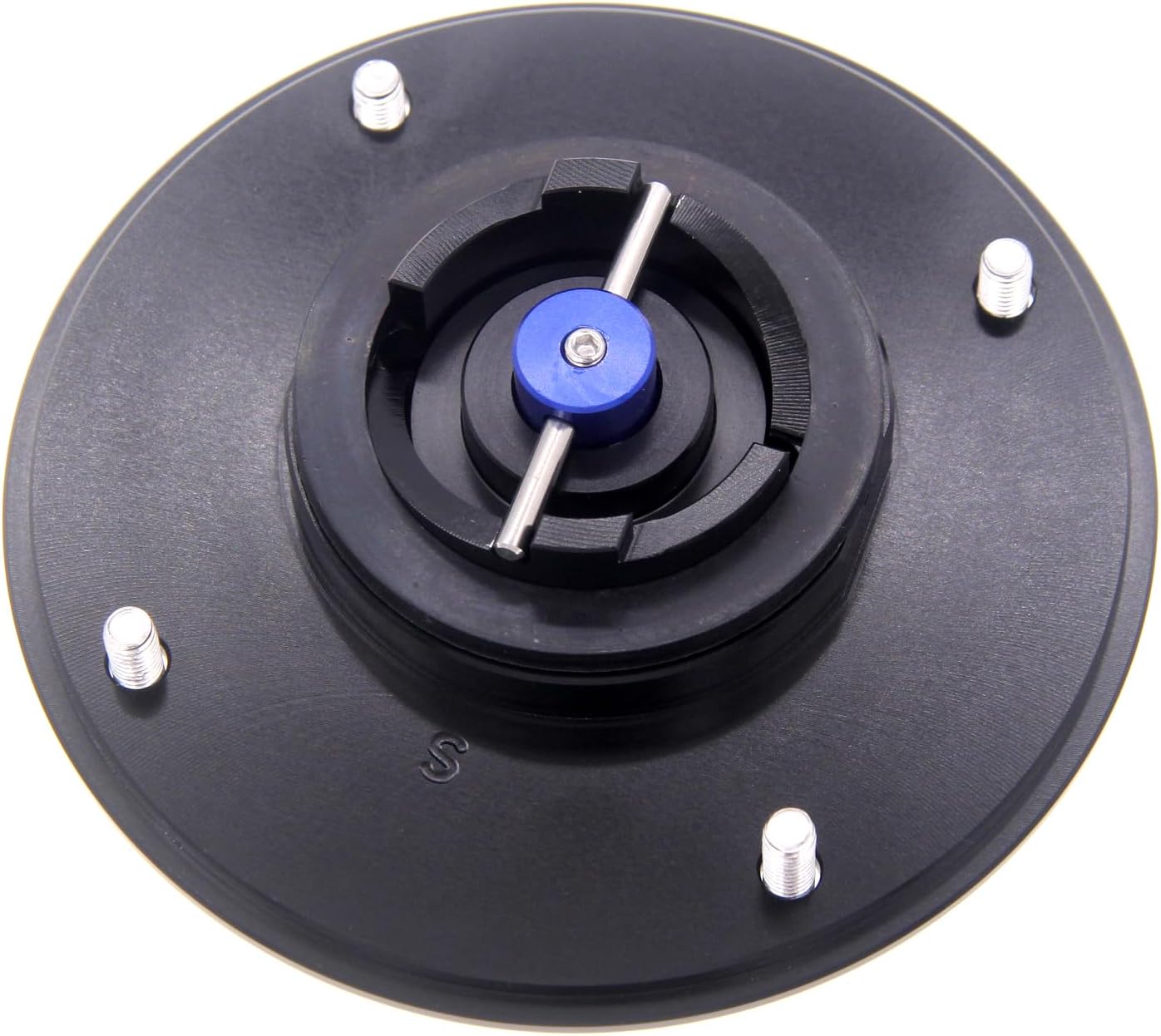 Keyless Fuel Gas Tank cap Cover For Suzuki HAYABUSA GSXR 1300 1999-2007,SV650/SV650S 1992-2002,GSXR600 1997-2003,GSXR750 1996-2003,GSF1200 Bandit 1200 2001-2004 (Blue)