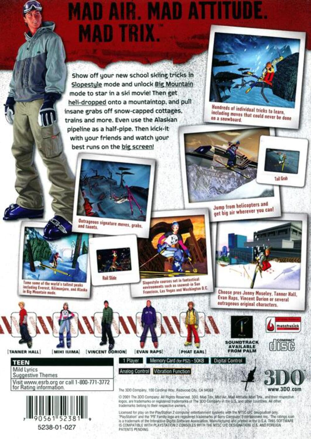 Amazon.com: Jonny Moseley: Mad Trix - PlayStation 2 : Video