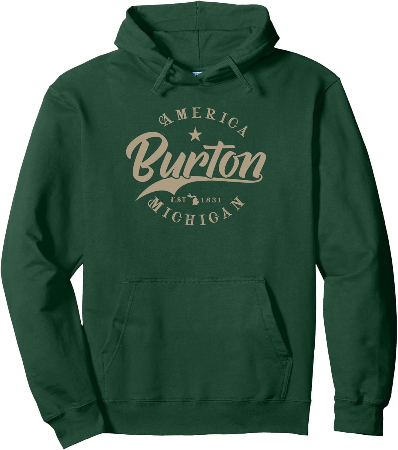 Burton MI | Michigan Pullover Hoodie