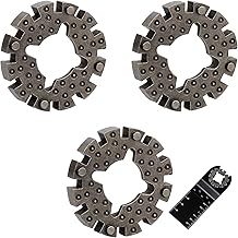 Starlock Adapter, Three-Piece Set for Tool-Free Blade Switching, Precision Cutting in Woodworking and Renovation Projects.
