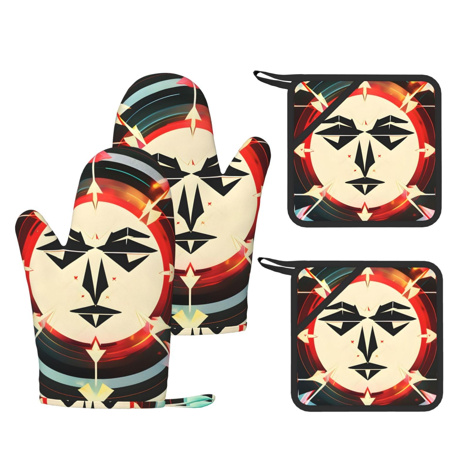 Maniques en silicone isolant de haute qualité motif cerfs