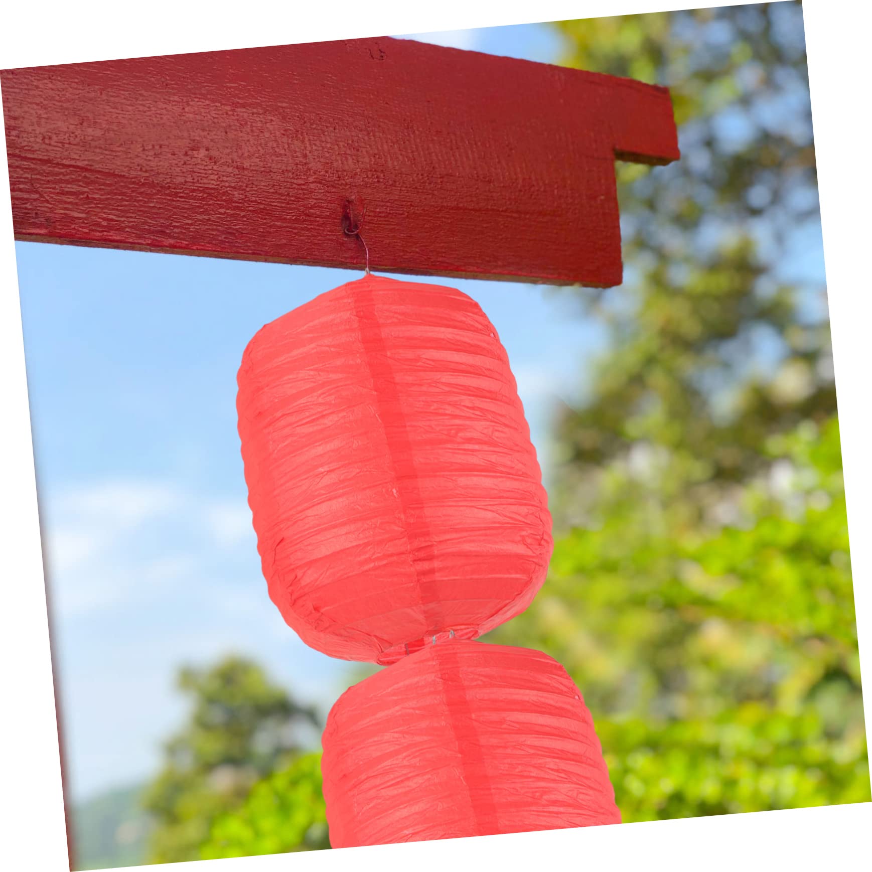 Uonlytech 25piezas Linternas De Papel Decorativas Para Fiestas De Diseño Japones Faroles Colgantes Para Bodas y Celebraciones Medidas