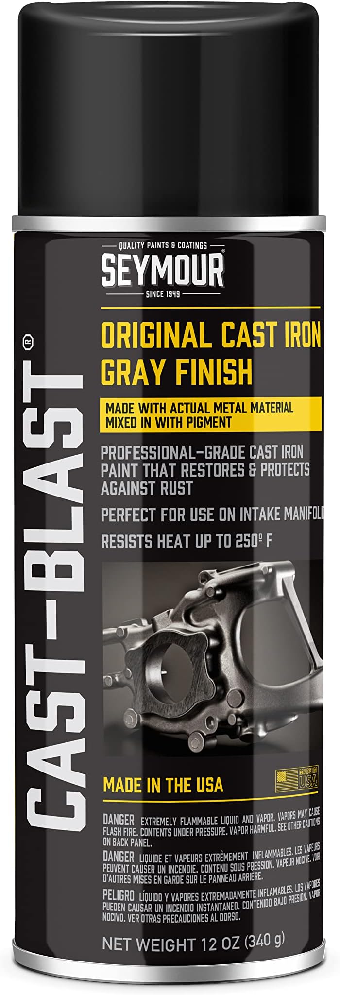 CA16-48 Cast Blast Spray Paint 12 Ounce (Pack of 1)