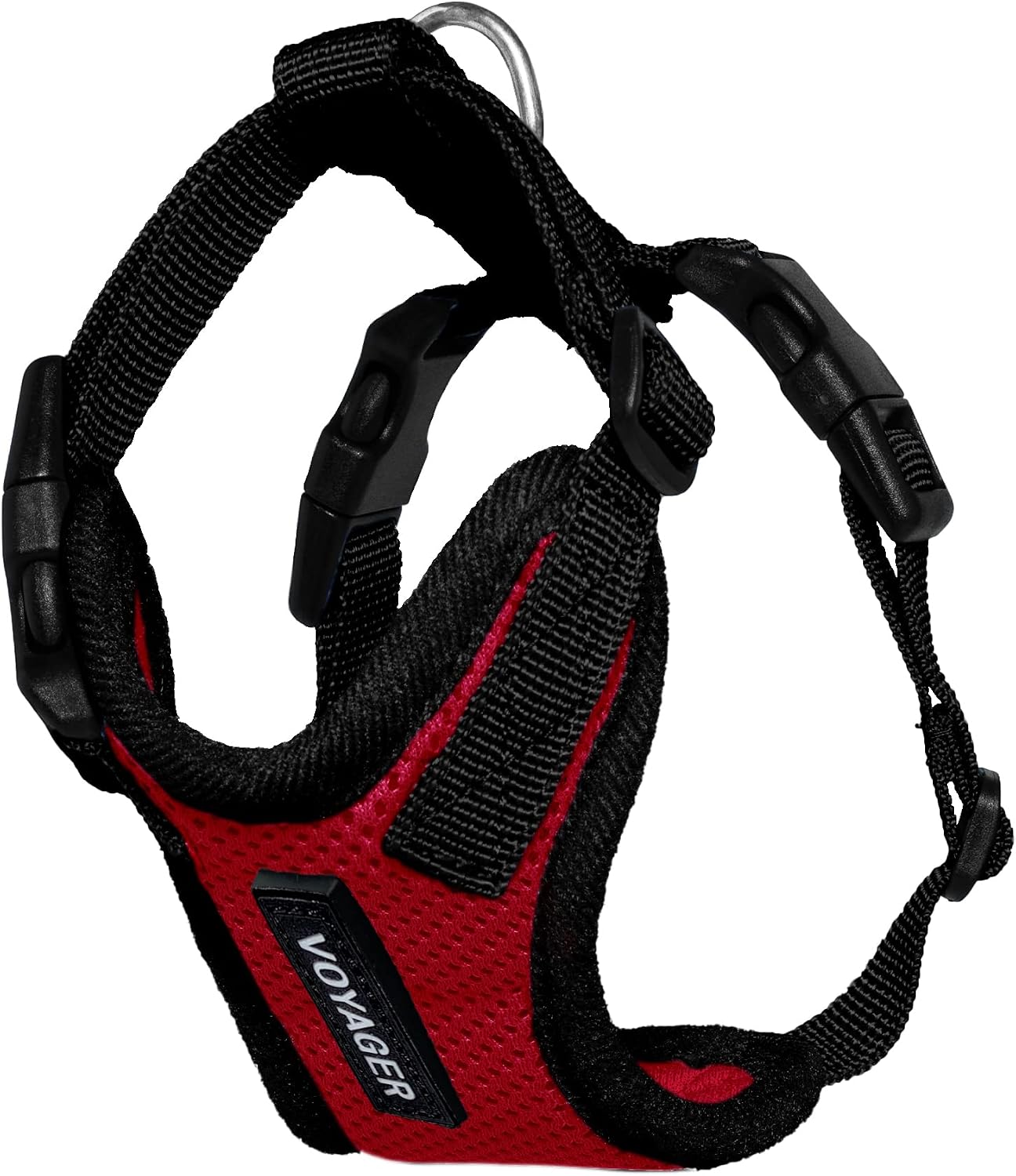 Voyager Step-in Lock Cat Harness and Reflective Cat Leash with Neoprene Handle by Best Pet Supplies, Supports Small - Image 4