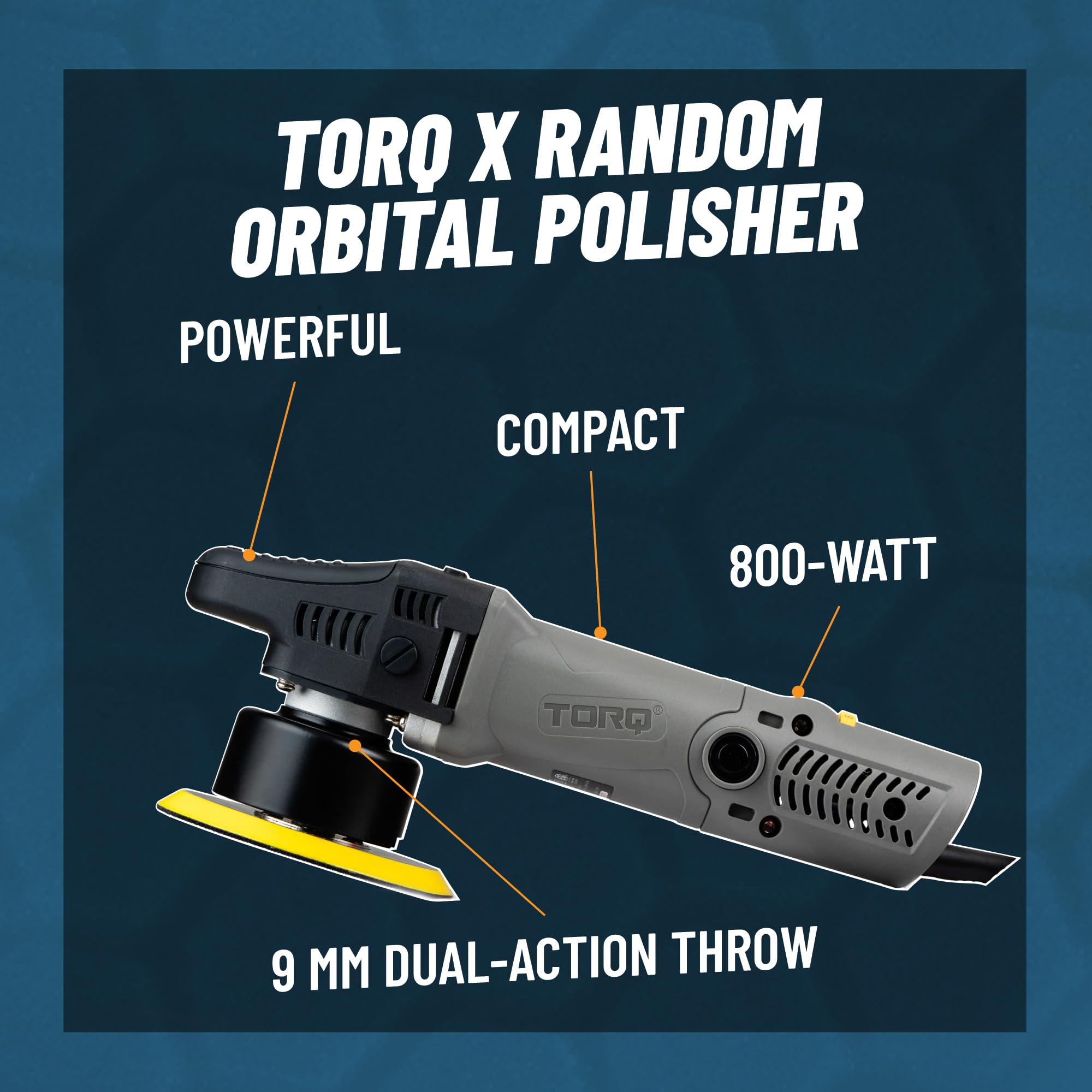 Chemical Guys BUF503 TORQX Random Orbital Polisher