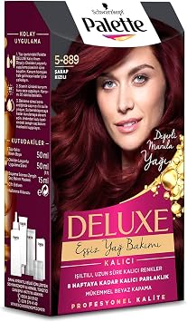 Palette Deluxe 5-889 Wine Red Hair Dye
