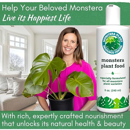 Miniatura 5 de Monstera Plant Food - Fertilizante líquido rico en nutrientes de primera calidad (5-2-3 NPK) para Monstera Deliciosa y otras plantas tropicales