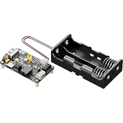 5V Solar Charge Controller JEITA Li-ion Battery Charger | Dual USB Output, 5V/3.3V Output, 18650 Solar Charger Board, Compatible with Arduino, Raspberry Pi, STM32