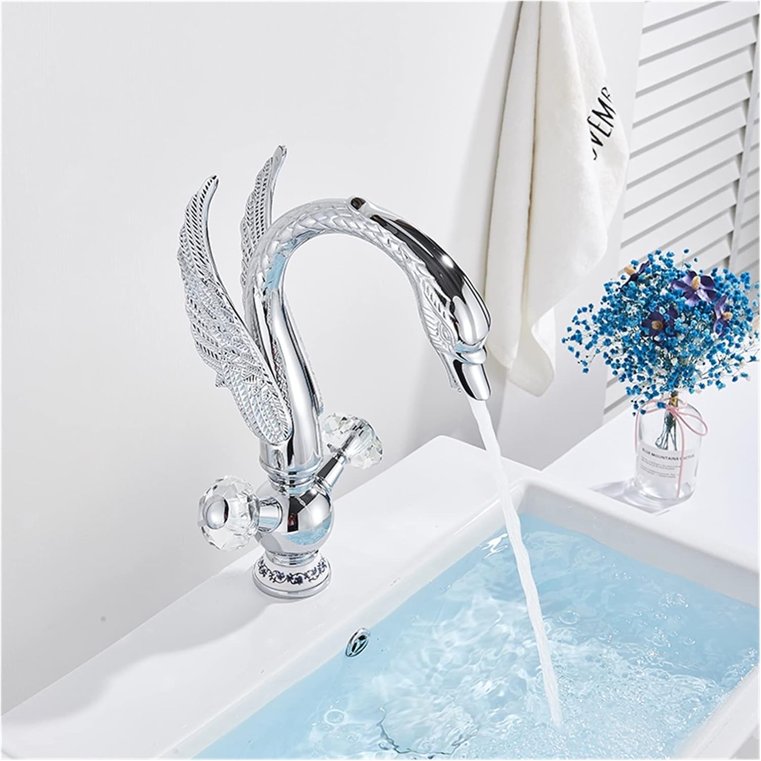 Bathroom Faucet Chrome Classic Luxury Bathroom Basin Faucet