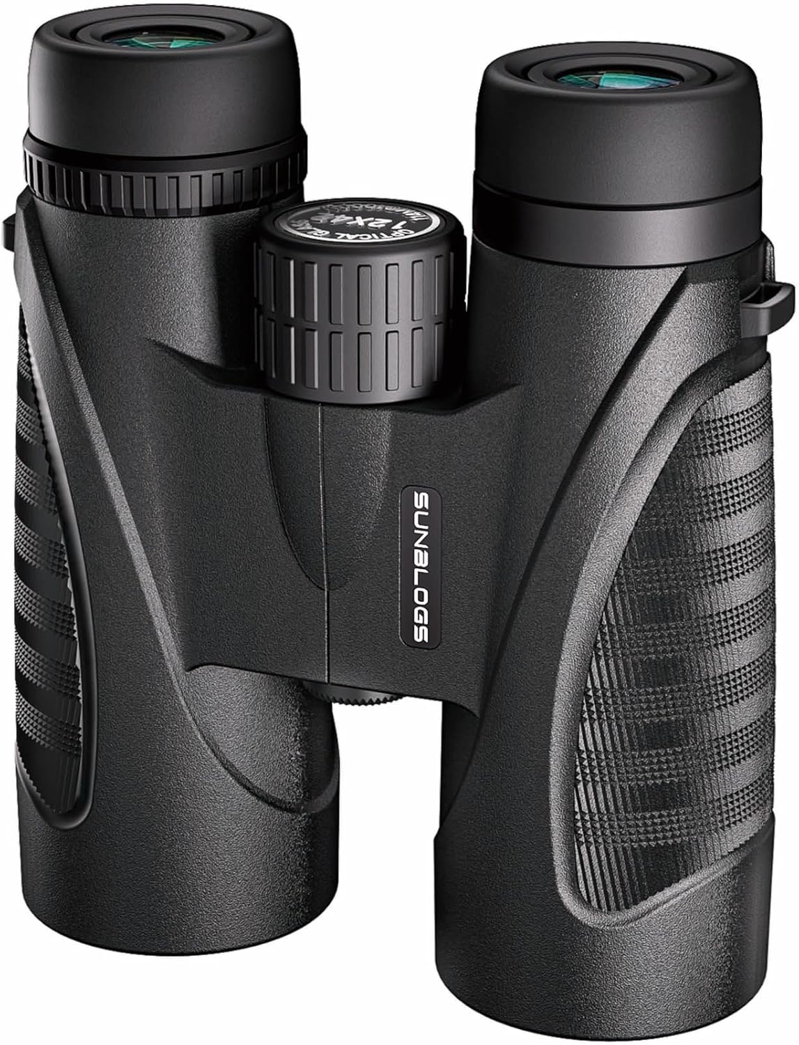 12x42 Binoculars for Adults, High Powered, BAK4 Prism, Waterproof Binoculars, Lightweight Binocular for Bird Watching, Hunting, Travel, Stargazing Cruise (Black)