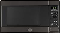 Vista 1 de Horno microondas de GE para encimera, capacidad de 1,150 vatios, 1.6 pies cúbicos, 8 ajustes de cocción automáticos, tecnología de bloqueo