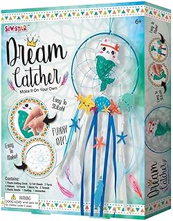 Sew Star Dream Catcher- Mermaid - Make it on your own DIY for kids SS-18-050, 6+ boy toys, girl toys, birthday gift, Christmas gift, growth, fun, for kids.