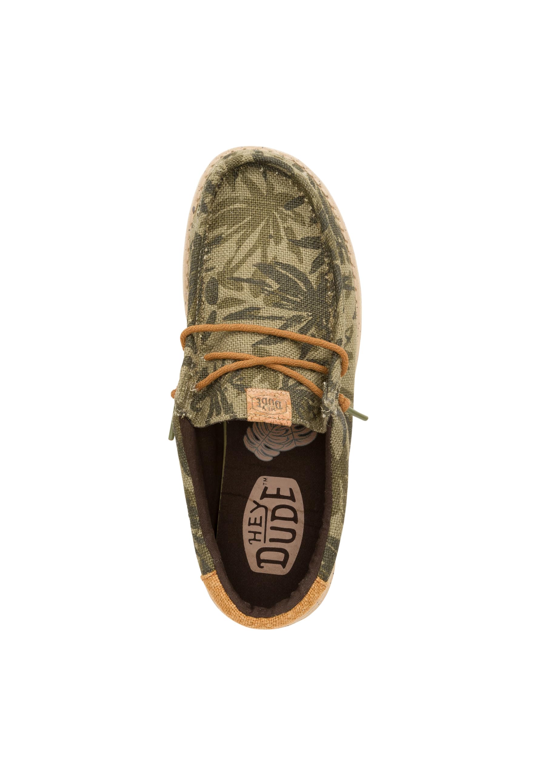 HEYDUDE Zapatillas Wally Palm Jute Verde