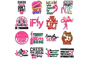 Aesthetic Cheer Crocs Charms for Girls