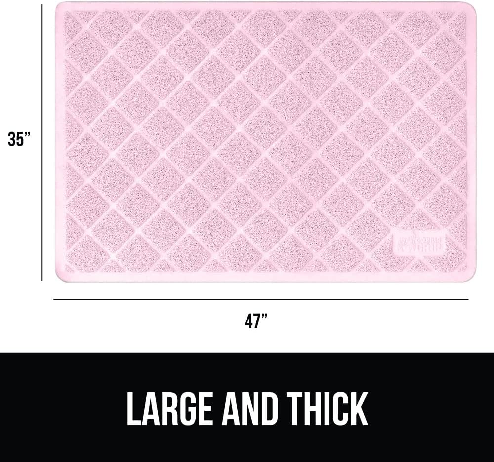 Buy Gorilla Grip Thick Cat Litter Trapping Mat, Less Waste, Traps Mess