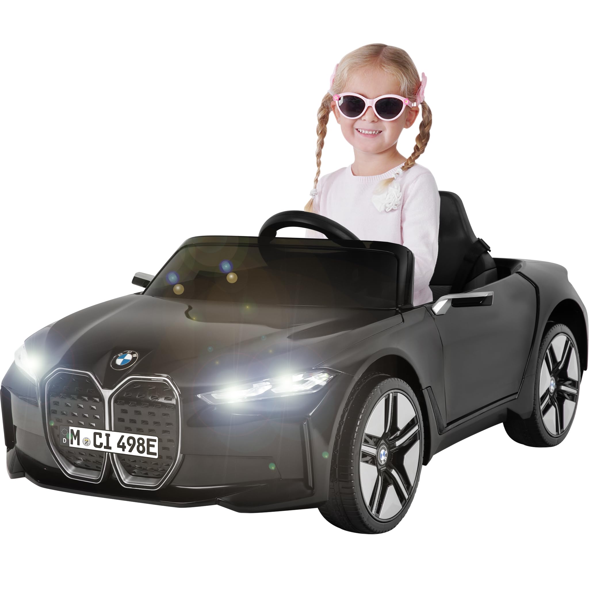 Actionbikes Motors Kinder Elektroauto BMW i4 Lizenziertes Modell mit Fernbedienung