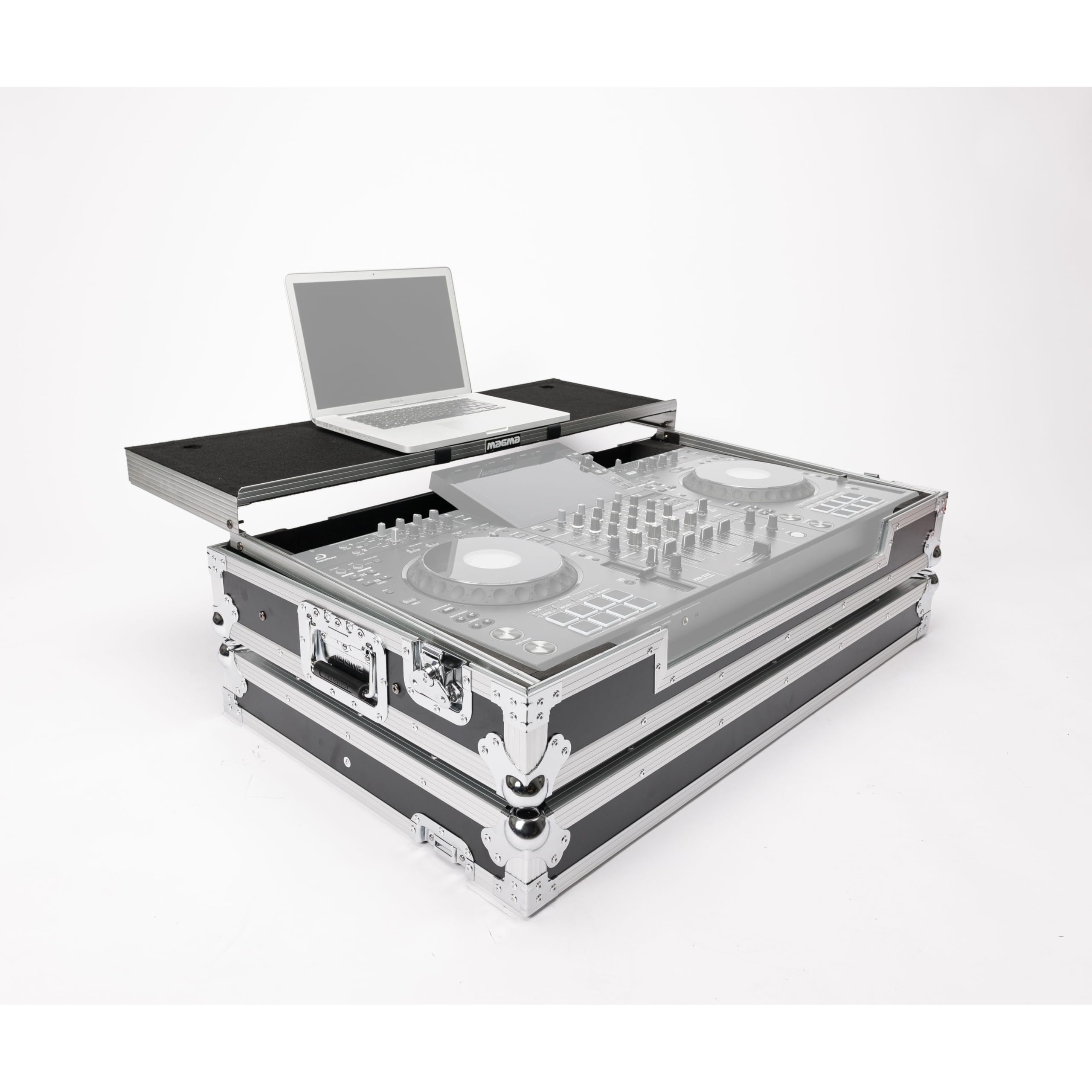 Magma DJ-Controller-Tasche XDJ-AZ/XDJ-XZ, Silber/Chrom, 38.4″ x 23.6″ x 9.8″, Controller-Etui
