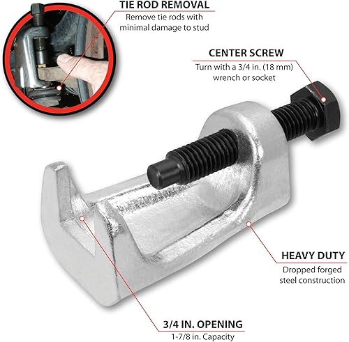 Miniatura 2 de Performance Tool W83025 Extractor de barra de acoplamiento, negro