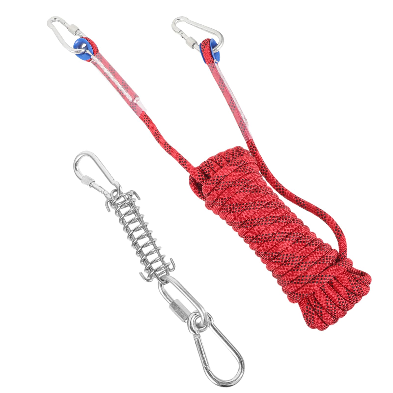 Laisse pour chien anti-morsure avec câble inoxydable KOMBIUDA pour cour et plein air