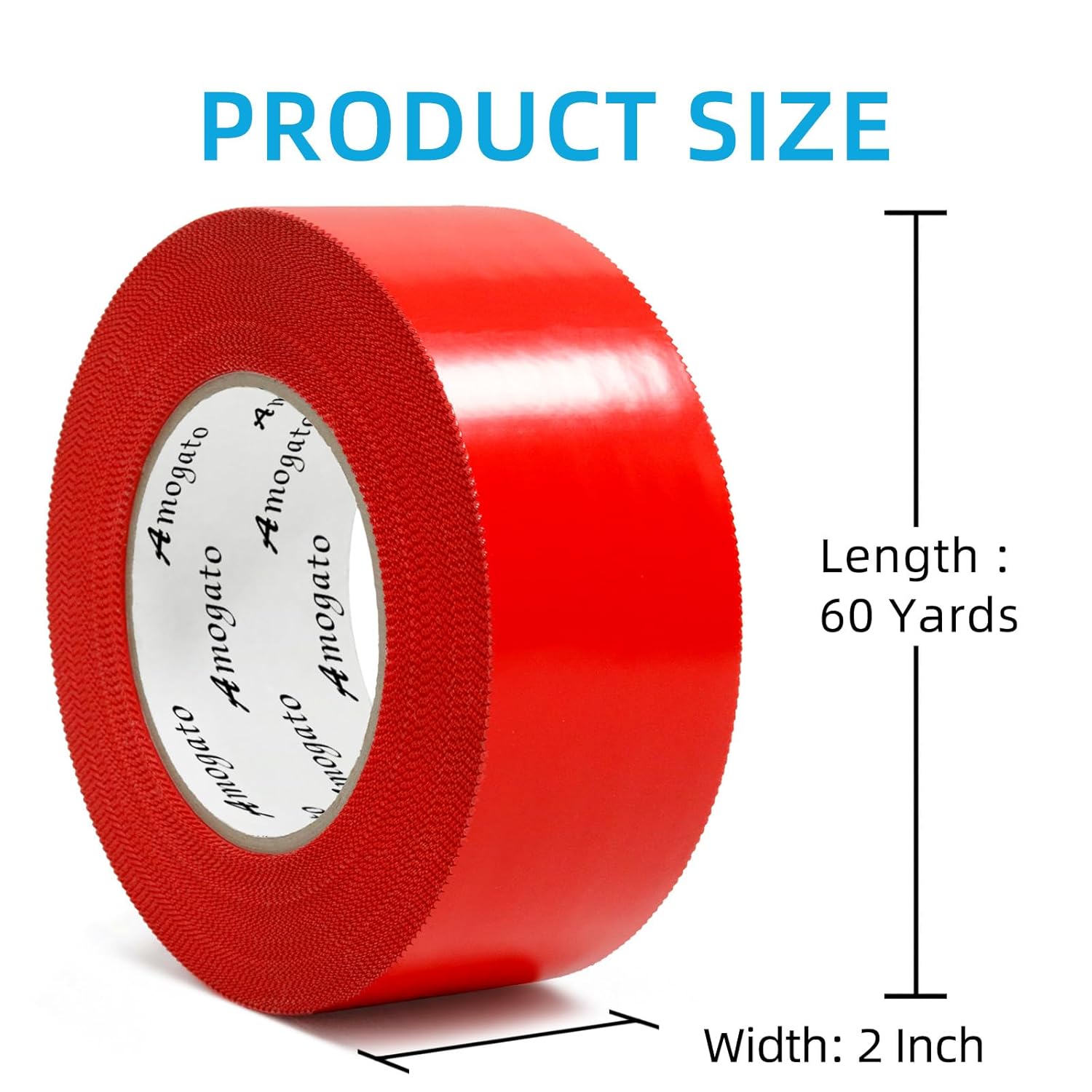 Red Stucco Tape, 2 Inch x 60 Yards x 36 Roll, UV-Resistant Stucco Tape, Waterproof Masking Tape for Home Renovation, Surface Protection, Tile Scratch Prevention