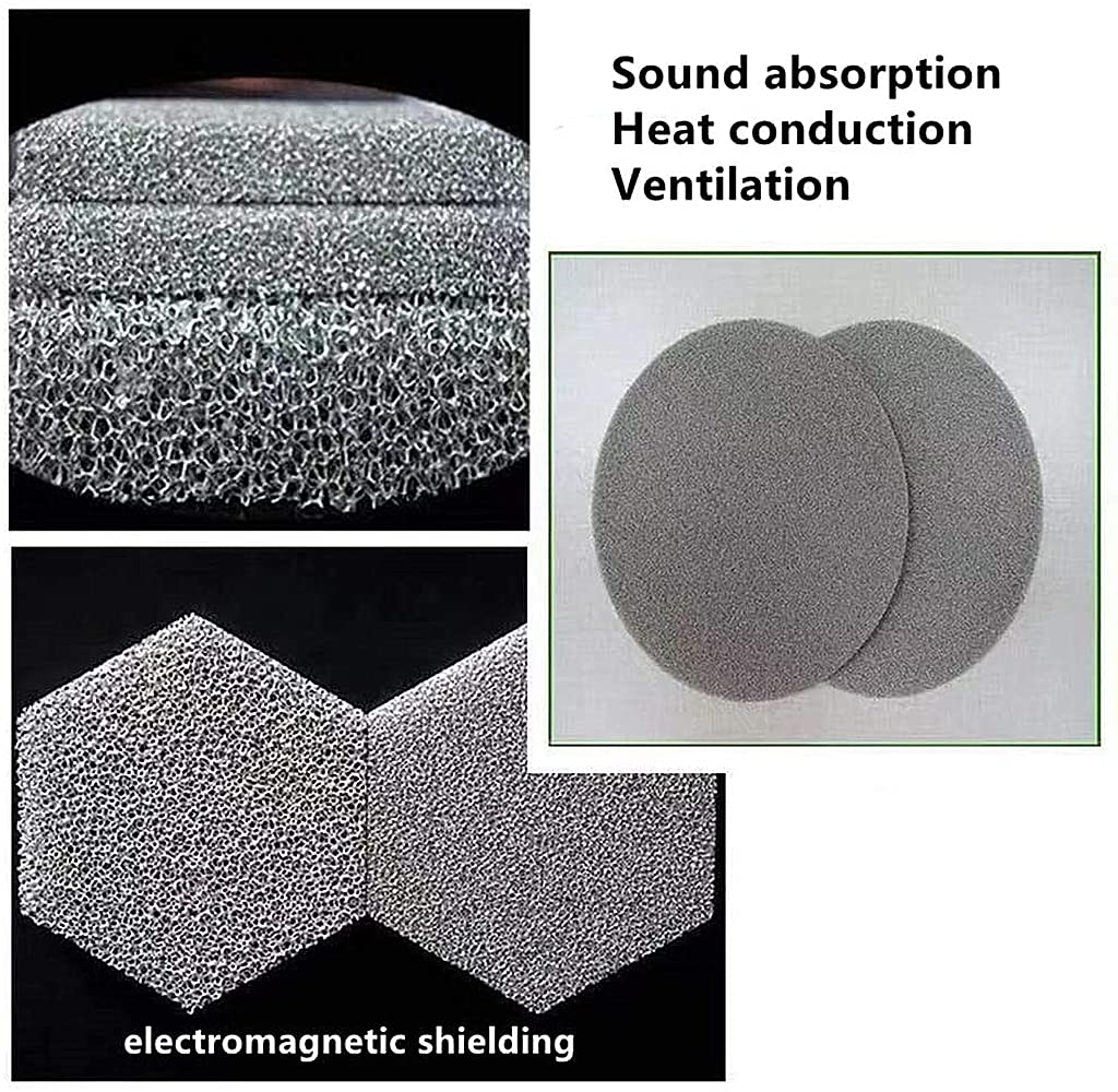 5 Pieces Battery-Grade Nickel Foam for Super Capacitors - Sound Absorption & Filtration Material