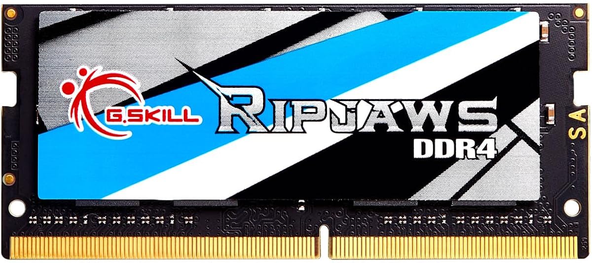 G.SKILL Ripjaws Serie DDR4 SO-DIMM RAM DDR4 16 GB (1x16 GB) 2400 MT/s CL16-16-16-39 1.20V Memoria portátil/portátil sin búfer SO-DIMM (F4-2400C16S-16GRS)