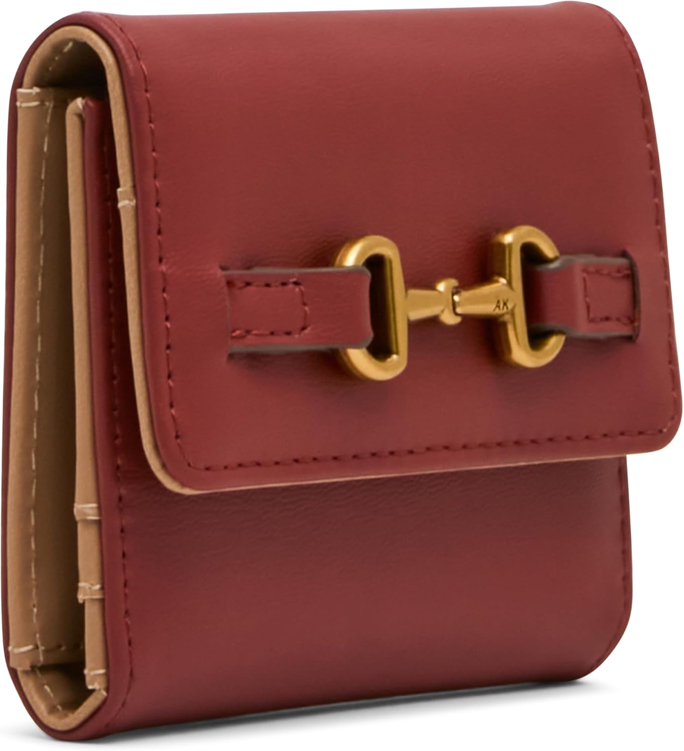 Anne Klein Women's Horsebit Trifold Wallet