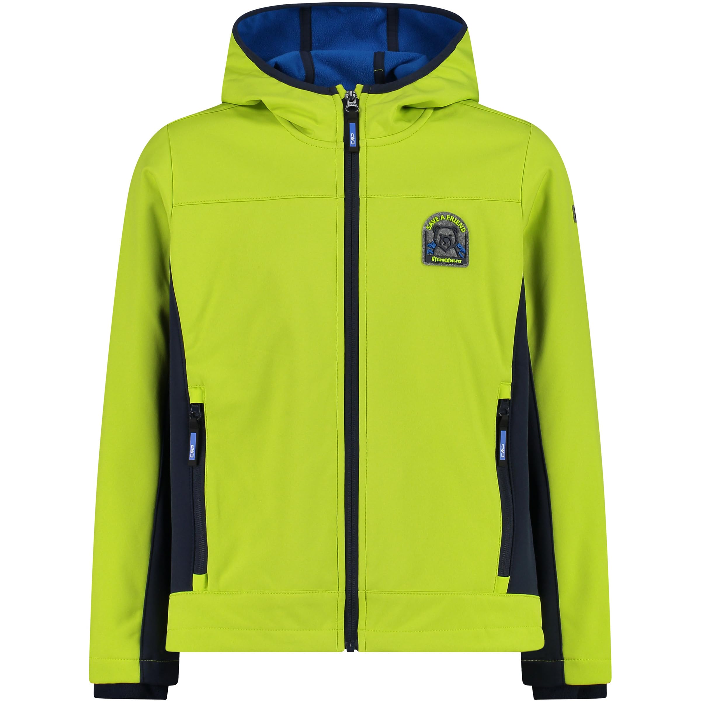 CMP Children's Softshell Jacket with Fixed Hood Unisex – Children and Teenagers