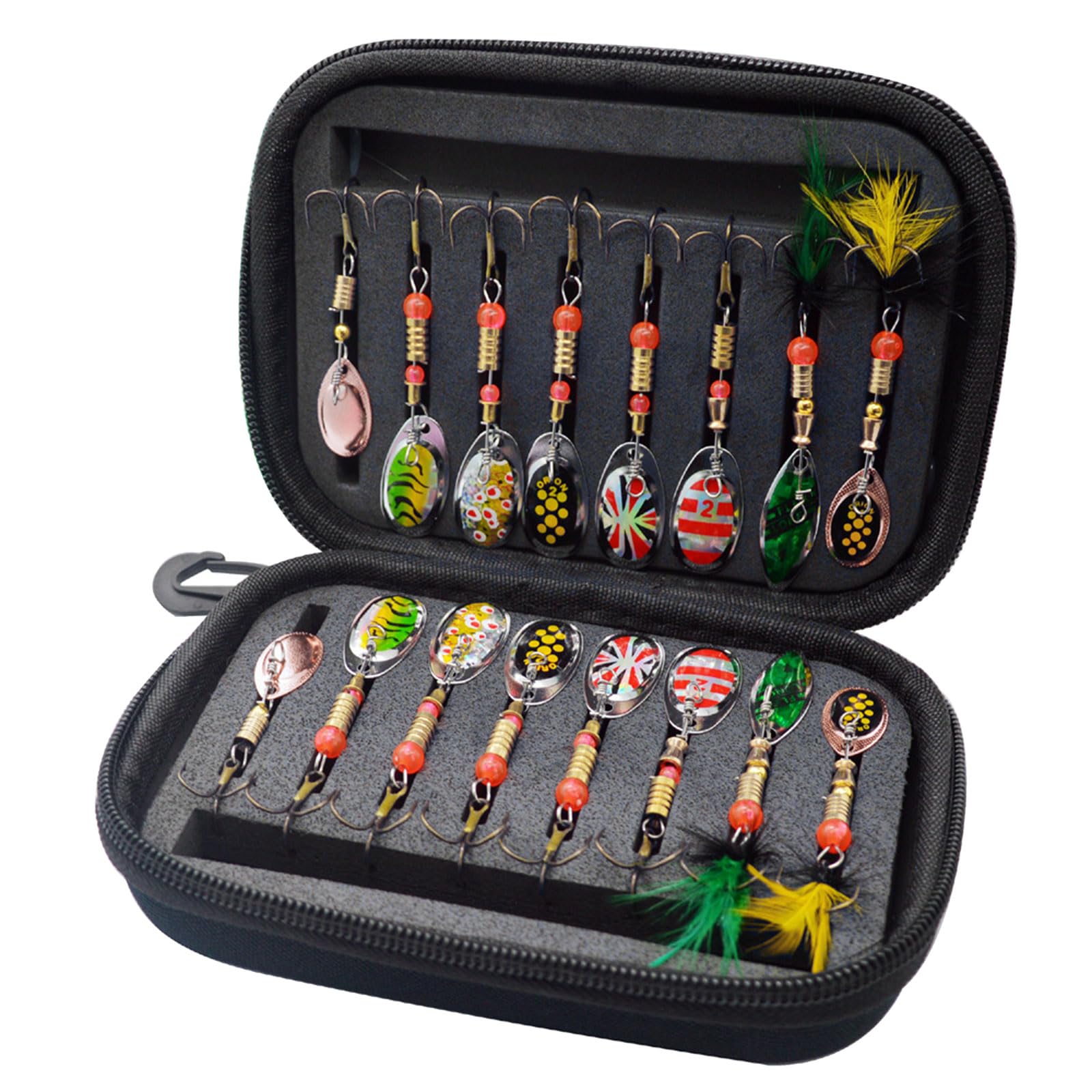 LT Easiyl Lot de 5 leurres de pêche imitation métal paillettes cuillères de pêche en métal pailleté leurre à la truite Leurres de pêche à crochet unique Cuillères de pêche pour charfish LT Easiyl Lot de 5 leurres de pêche imitation métal paillettes cuillères de pêche en métal pailleté leurre à la truite Leurres de pêche à crochet unique Cuillères de pêche pour charfish