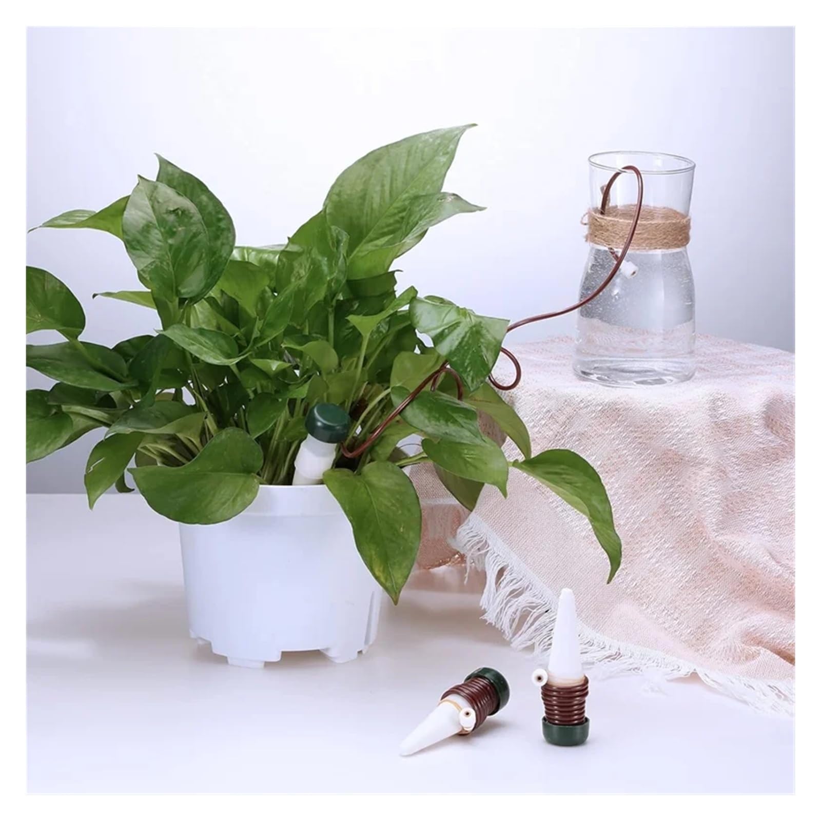 8-16 stücke Automatische Bewässerung Gerät Selbst-Bewässerung Tropf Blumentopf Wurzel Tiefe Tropf Bewässerung Werkzeug Bonsai Pflanzen bewässerung Supplie(8pcs)