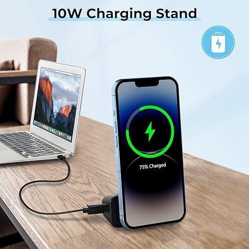 Miniatura 3 de Soporte magnético para cámara de teléfono con control remoto inalámbrico de obturador, soporte Bluetooth para Magsafe iPhone Android Smartphone con