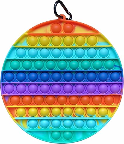 Miniatura 1 de Dearcho Juguete para ansiedad sensorial de silicona para aliviar el estrés con burbujas para explotar juguete sensorial de gran tamaño juguetes