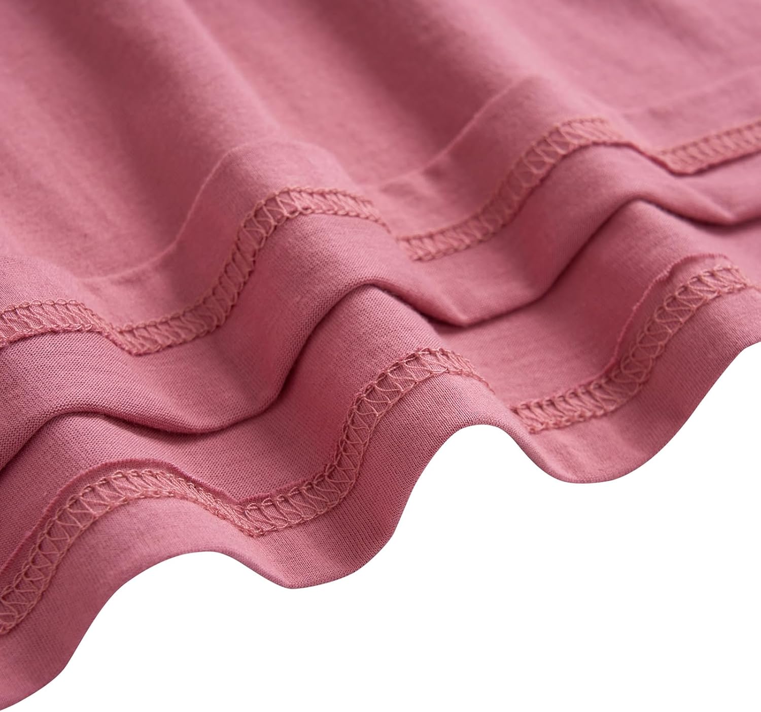 Keyocean Nightgowns for Women, Soft Cotton Comfortable Lightweight Long-Sleeve Ladies Night Dresses - Image 7