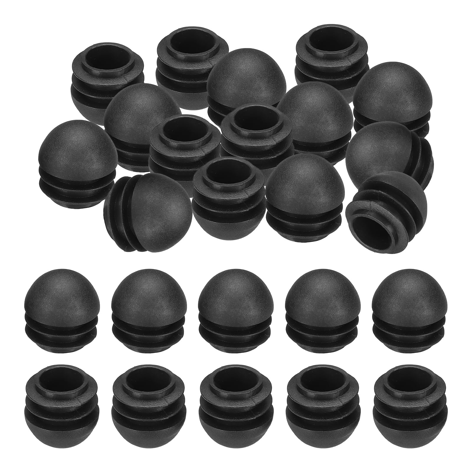 Embout rond en plastique anti-rayure 2,8 cm pour meuble de terrasse et étagère