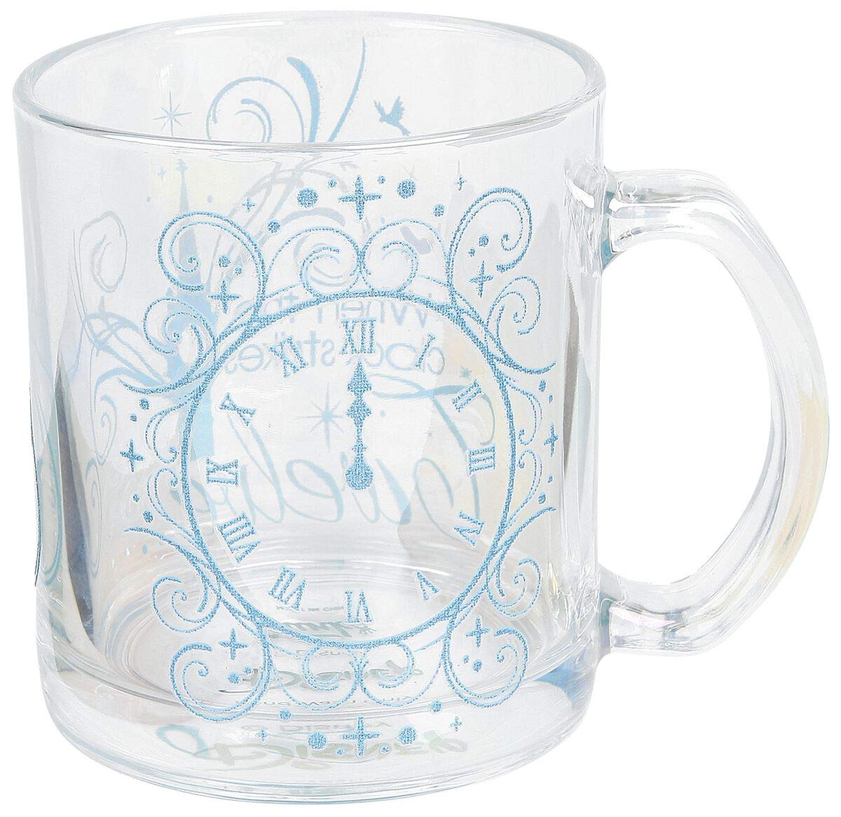 Funko Cinderella Platinum Anniversary: Glass Mug: When The Clock Strikes Twelve