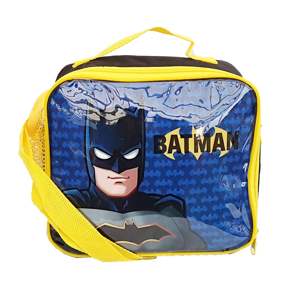 Batman Character Lunch Bag for Kids - Insulated with Adjustable Strap - Lightweight and Perfect for School, Nursery, and Travel — image 1
