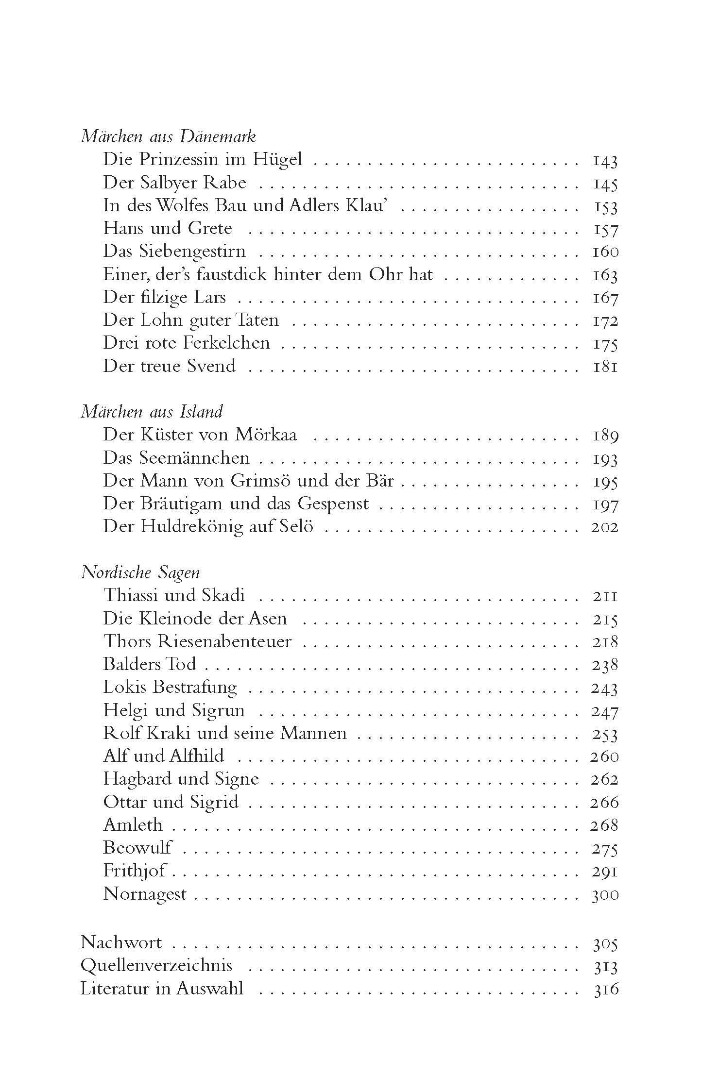 Nordische Märchen und Sagen
