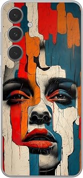 Samsung Galaxy S24 Plus Uyumlu Tablo 7 Tasarımlı Şeffaf Kılıf