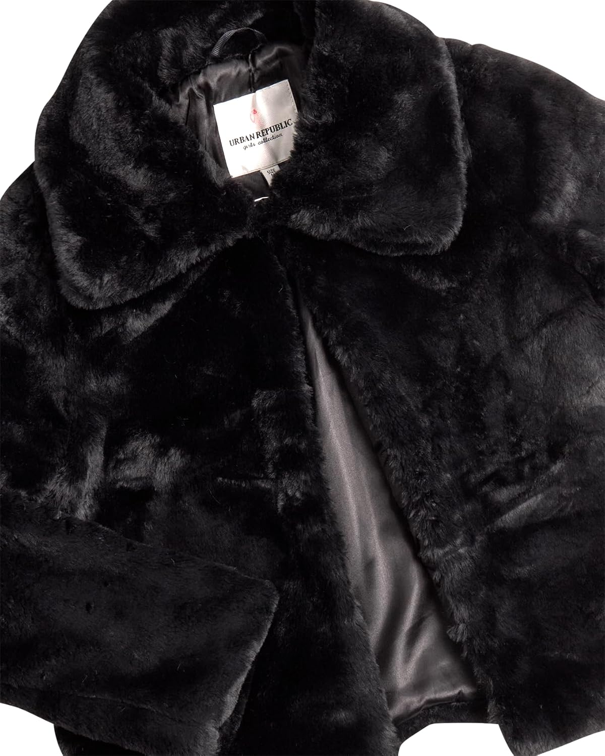 URBAN REPUBLIC Girls Bolero Jacket - Cozy Faux Fur Lined Warm Outerwear Jackets for Girls - Soft Bolero Shrug (7-16) - Image 5