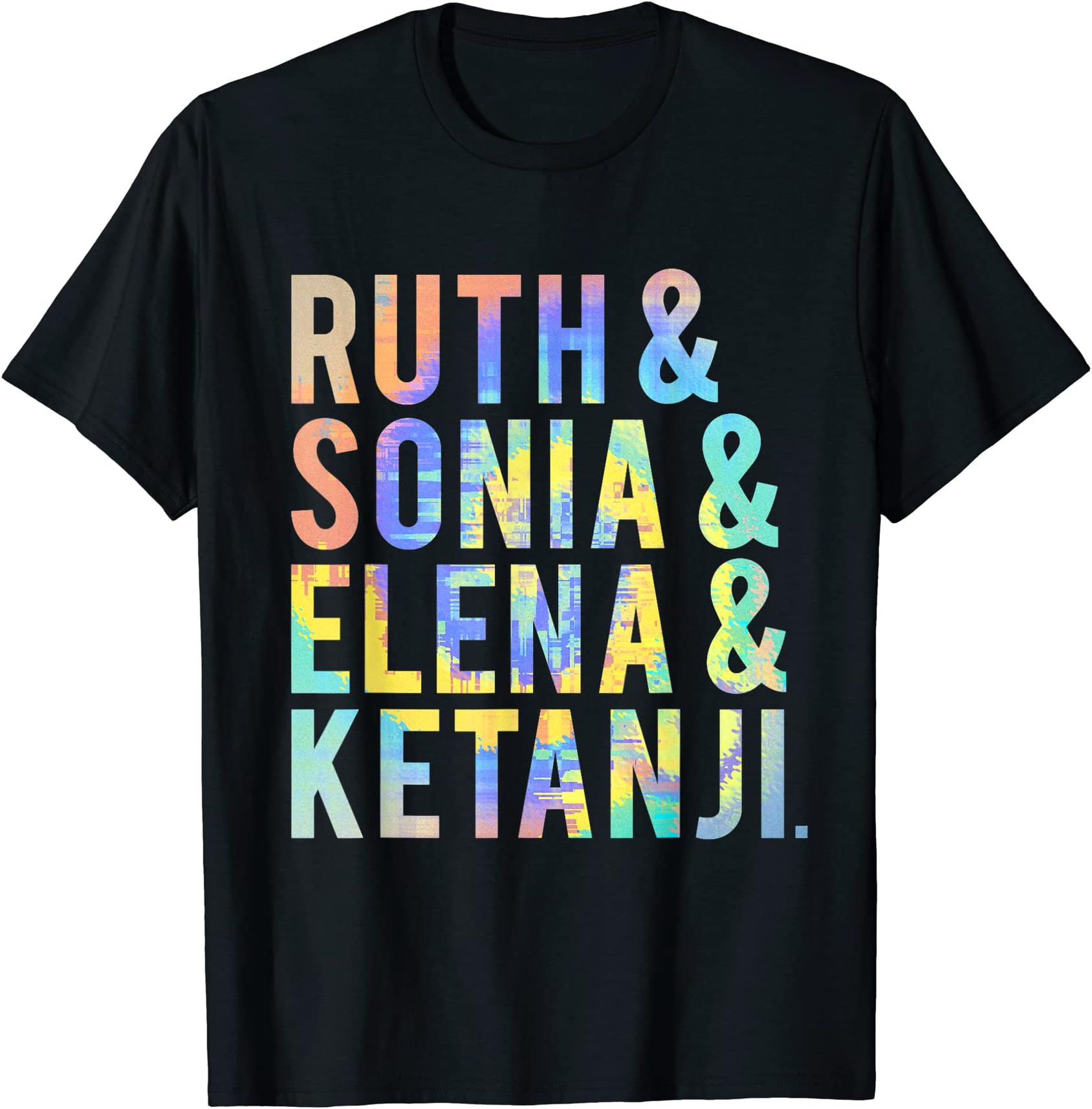 Ruth Sonia Elena Ketanji Notorious KJB Vintage T-Shirt