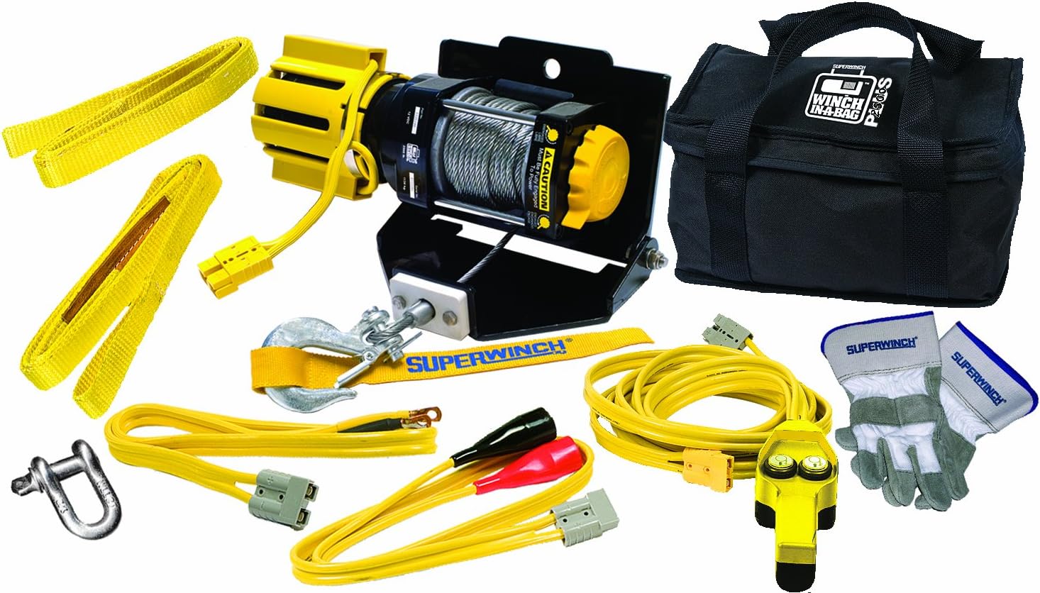 Superwinch 1125149 WinchinABag Plus, 2500Pound/1134 kg Single line